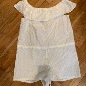 White Madewell Romper